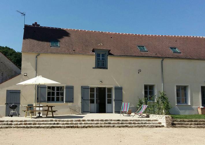 Gîte pour 11 personnes, avec Terrasse et Jardin à Mareil-le-Guyon