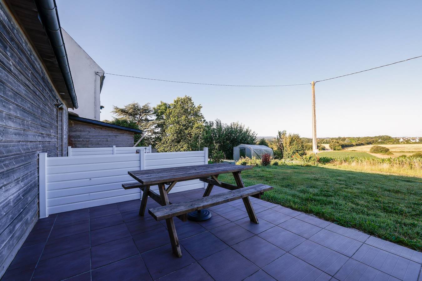 Landhaus 'Gite L'hermine' mit Privatterrasse, Gemeinschaftsgarten und Wlan in Cast, Châteaulin und Umgebung