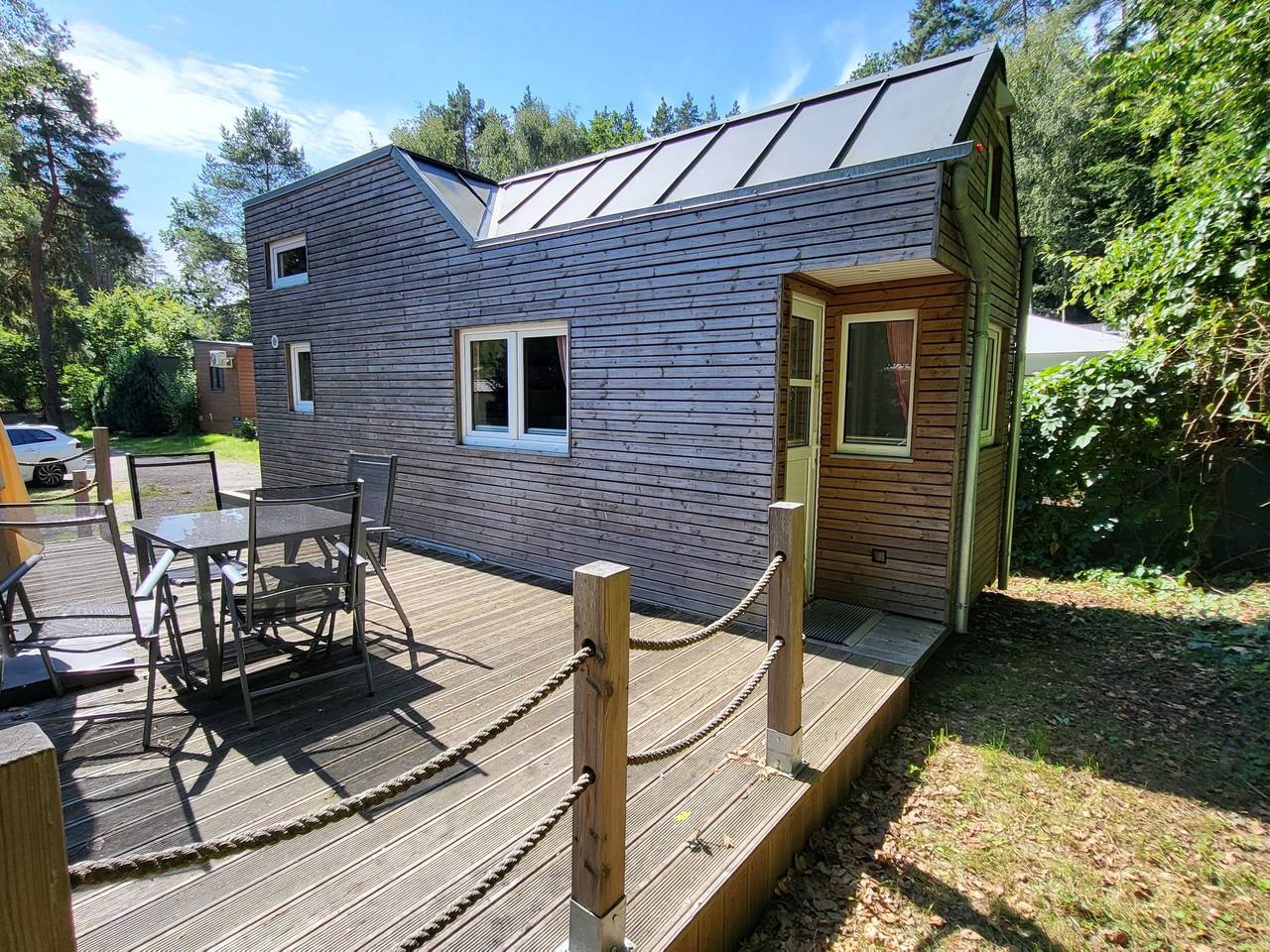 Gemütliche Wohnung mit Parkplatz und Terrasse in Strandnähe in Stuer, Plauer See