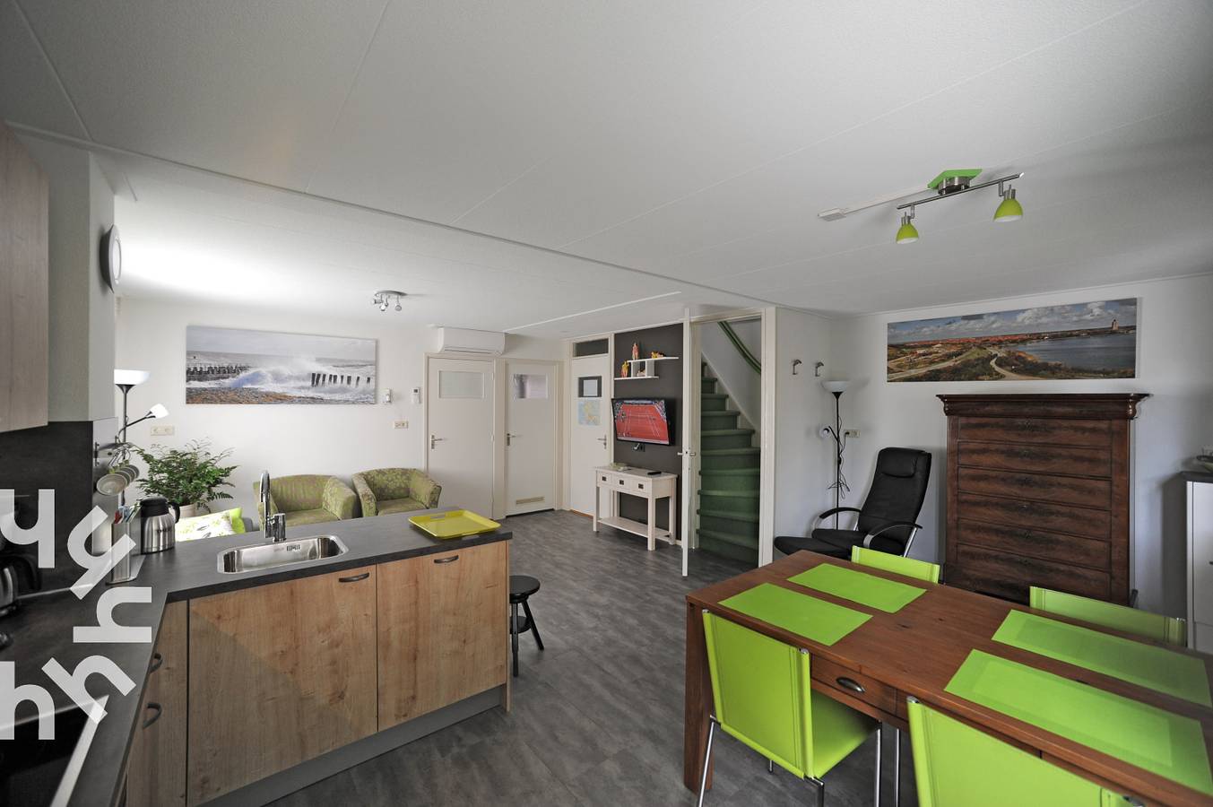 Ganze Wohnung, Zentral gelegene 4-Personen-Wohnung in der Nähe von Meer und Strand in Westkapelle in Westkapelle, Walcheren