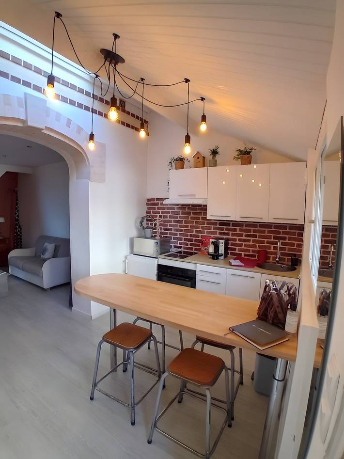 Casa de vacaciones «La Maison Tandem By Les Étapes» con terraza privada y Wi-Fi in Chartres, Región de Chartres