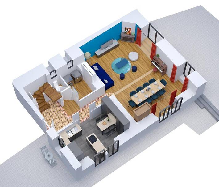 Location de vacances pour 15 personnes, avec vue à Mauléon - 3