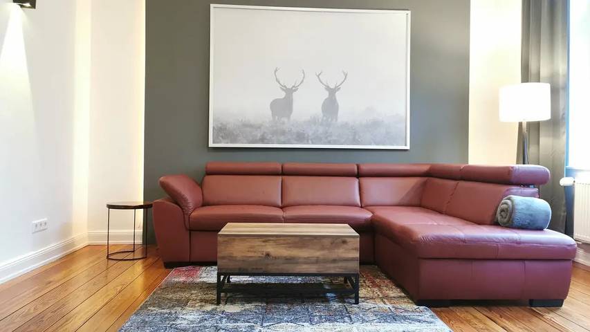 Ferienwohnung für 5 Personen, mit Terrasse und Garten