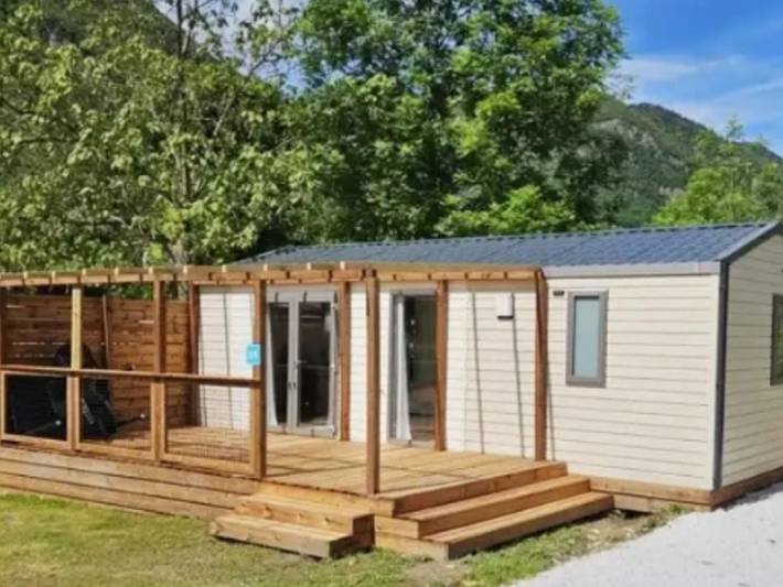 Camping para 6 personas, con Terraza y Piscina en Pirineos franceses