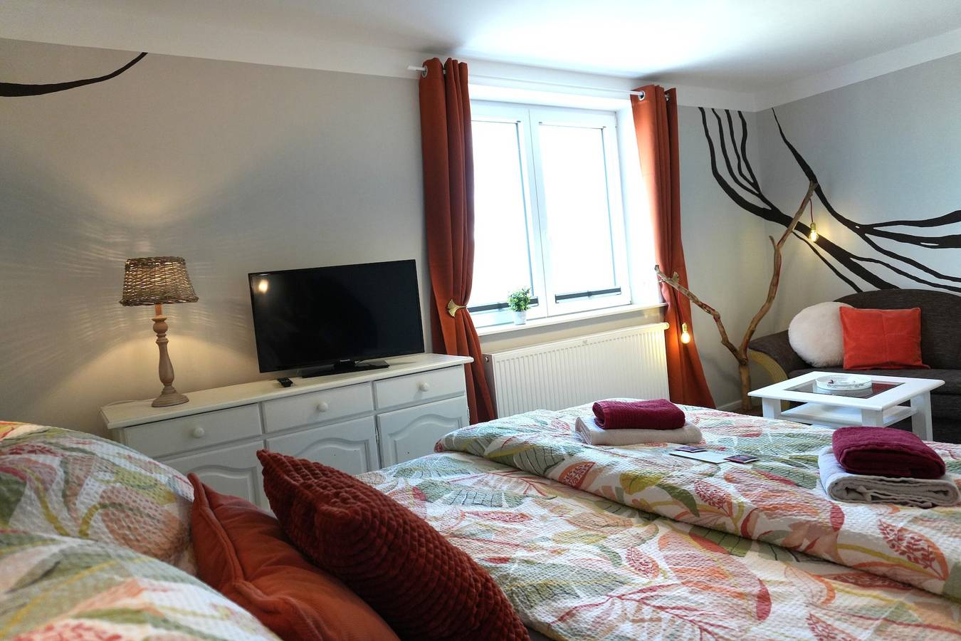 Haevn am Meer, Zimmer Feuer in Reußenköge, Nordseeküste