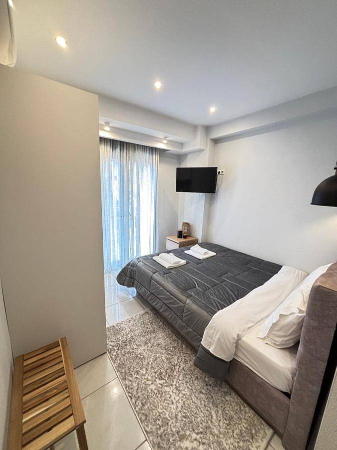 Gîte pour 4 personnes, avec balcon et jardin, animaux acceptés dans Stavros - 2