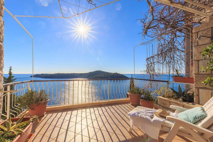 Vakantieappartement voor 4 personen, met terras in Dubrovnik