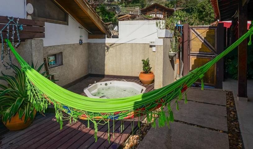 Casas e apartamentos de temporada para 8 pessoas, com jardim em Ilhabela