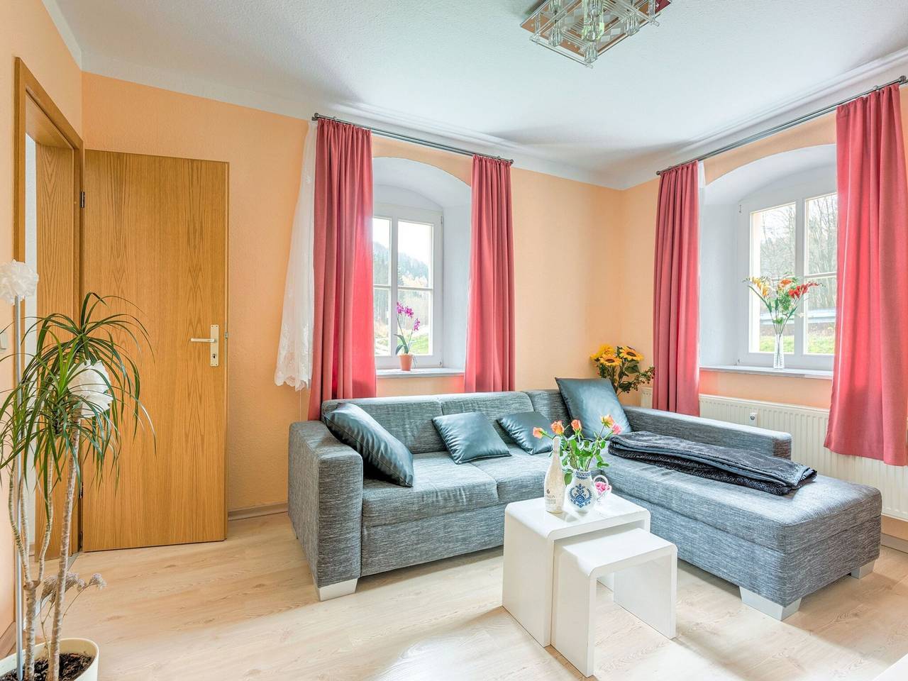 Ganze Wohnung, Ferienwohnung für 2 Personen mit Garten in Neuhausen/Erzgebirge, Chemnitz und Umgebung