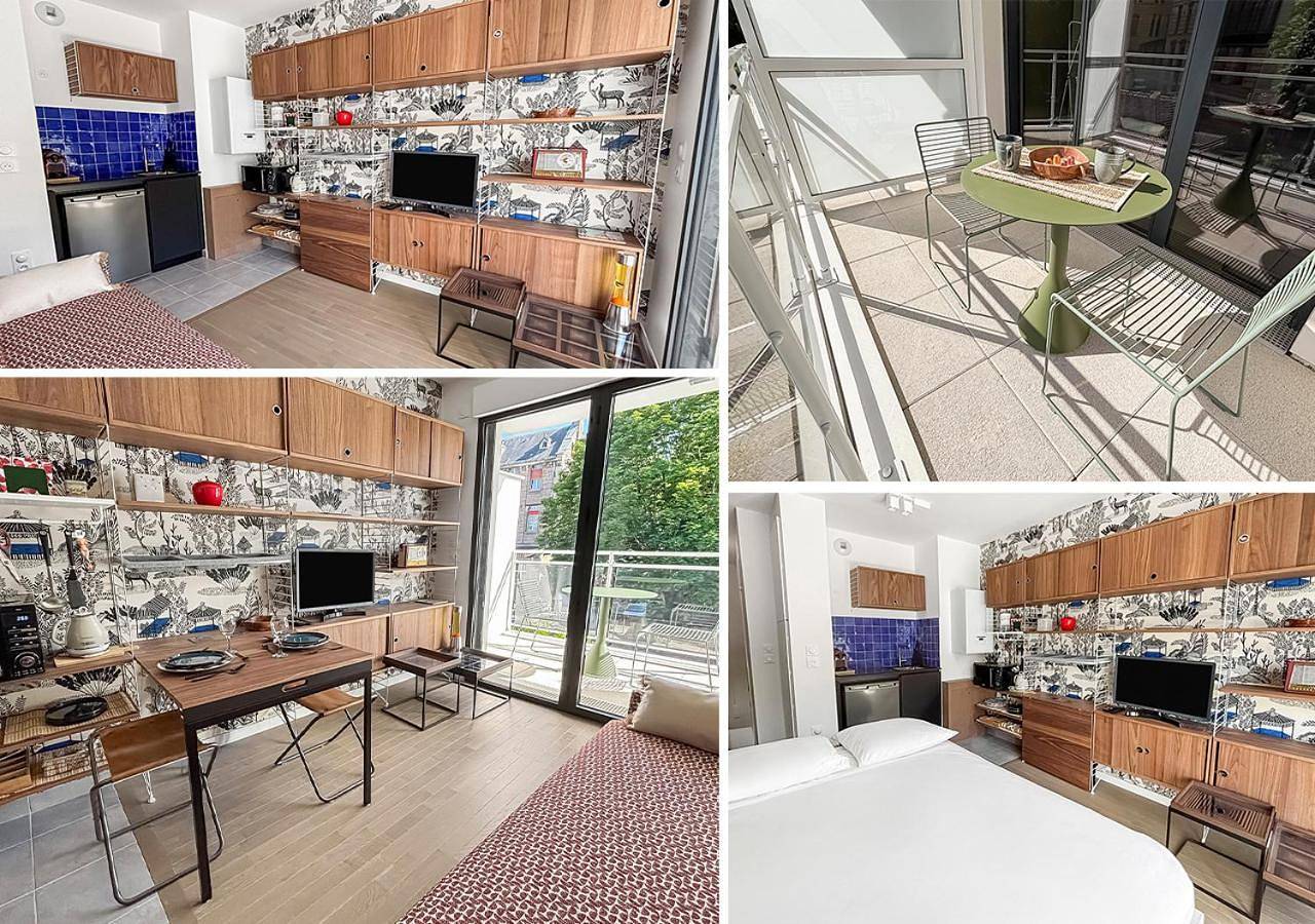 Appartement entier, Balcon calme, déco architecte & wifi ultra rapide in Sceaux, Hauts-de-Seine