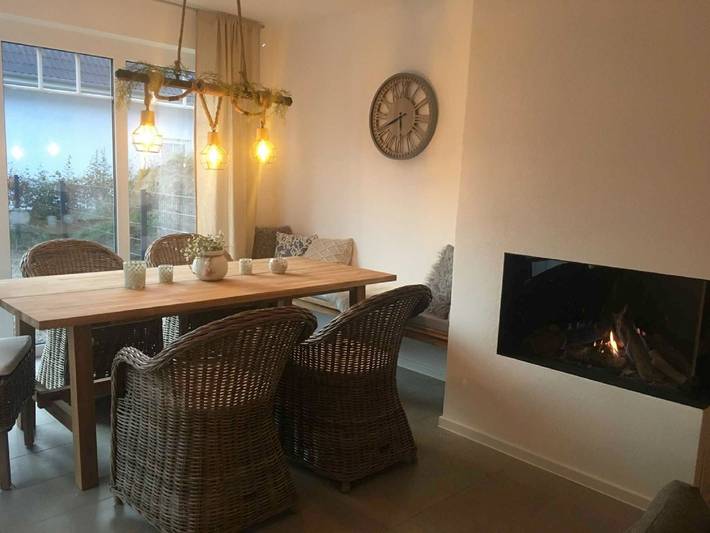 Ferienwohnung für 7 Personen, mit Balkon und Terrasse sowie Garten und Sauna