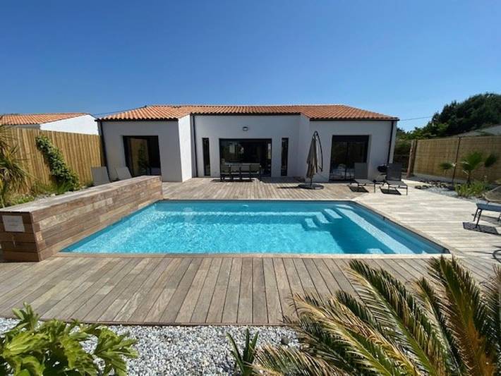 Casa de vacaciones para 10 personas, con terraza y piscina - 1