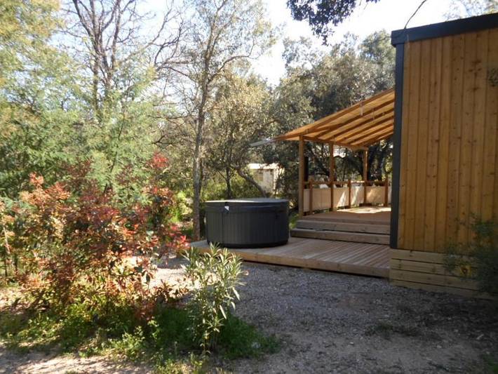 Domaine De La Bergerie - Mobilheim 6 personen - Premium Spa - 2 Schlafzimmer - 4/6 Personen in Roquebrune-sur-Argens, Mittelmeerküste (Frankreich)