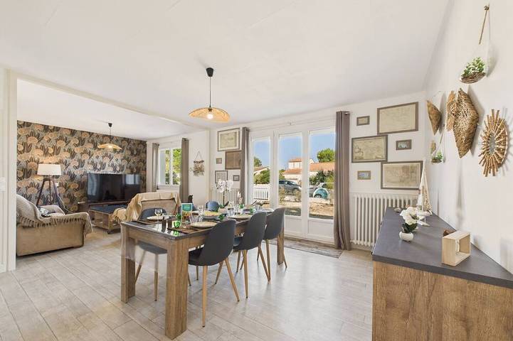 Chalet pour 6 personnes, avec jardin