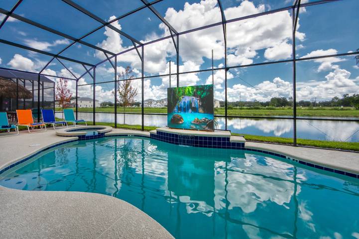 Chalet para 40 personas, con balcón/terraza y piscina - 1
