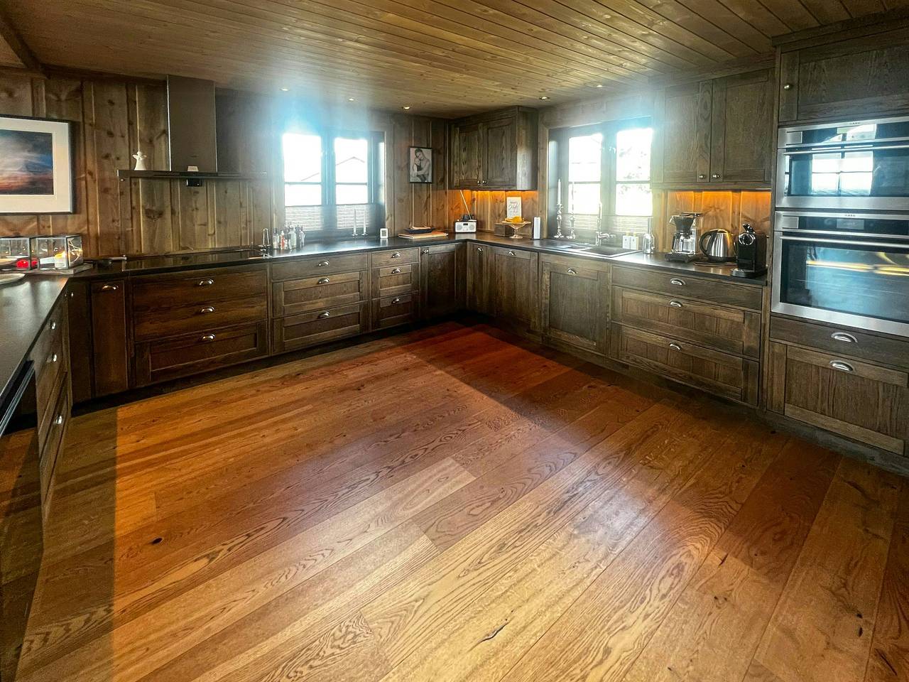 Familjestuga med utsikt över Jotunheimen in Hafjell, Øyer