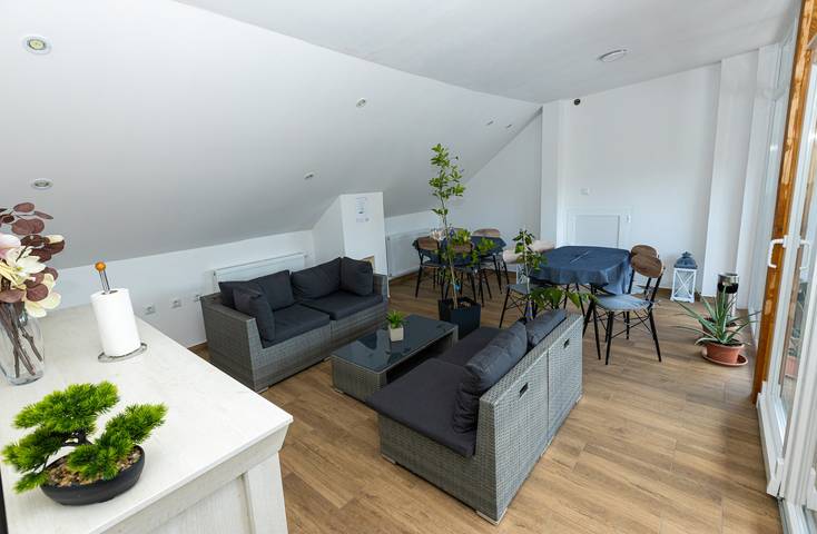 Ferienwohnung für 4 Personen, mit Balkon/Terrasse