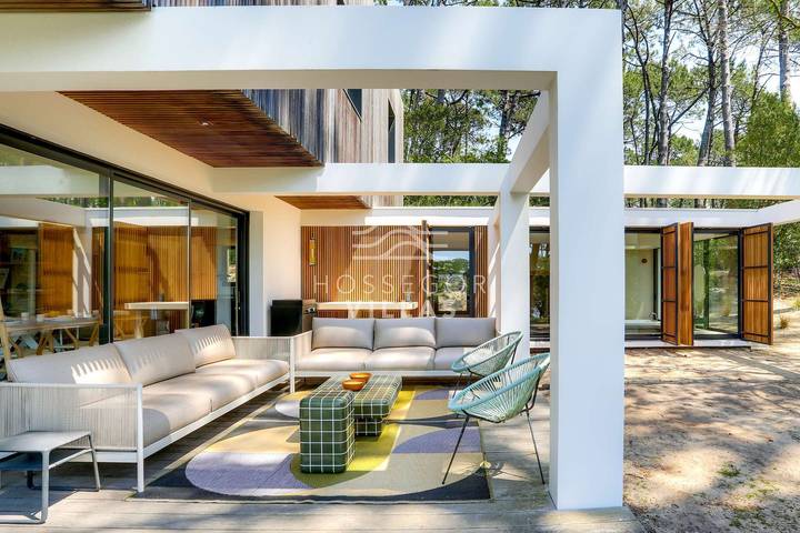 Ferienwohnung für 10 Personen, mit Seeblick und Pool sowie Sauna und Terrasse in Hossegor - 4