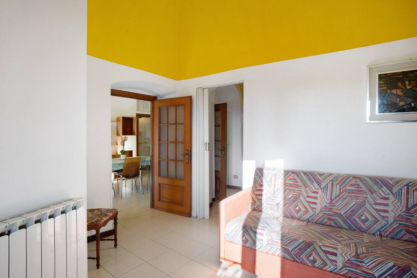 Apartamento entero, Apartamento 'Casa Bici Sol y Mar' con vistas al mar, terraza privada y aire acondicionado in San Lorenzo al Mare, Riviera di Ponente