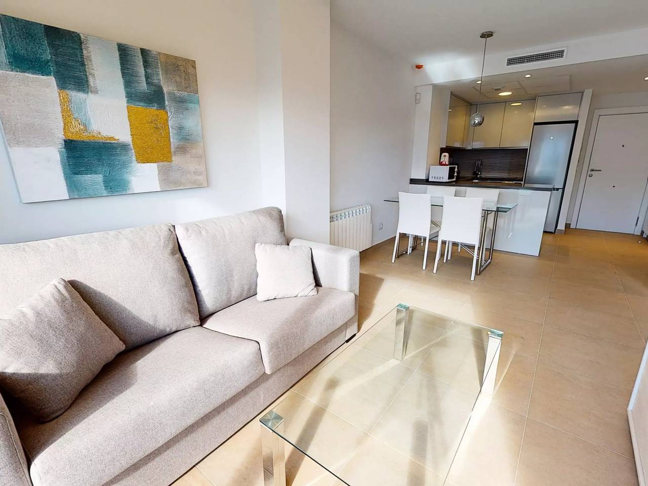 Entire apartment, 2 Rooms 3 Persons in Oliva, Costa Blanca