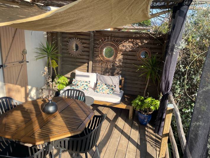 Appartement de vacances pour 2 personnes, avec terrasse et jardin en Corse - 2