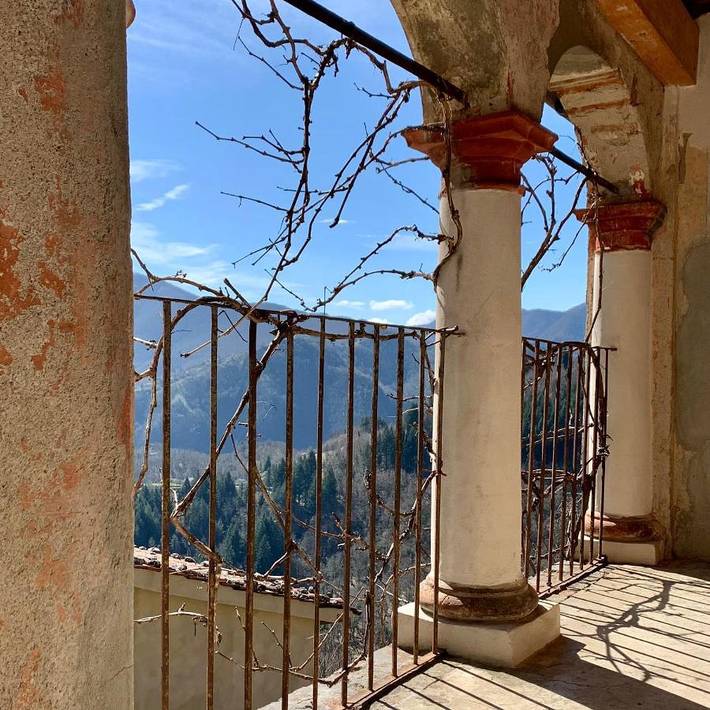 B&b per 3 persone, con Balcone e Terrazza nonché Panorama in Garfagnana