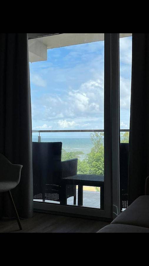 Apartament wakacyjny dla 2 osób, z Balkon i Widok w Jarosławiec