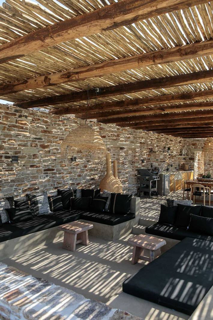 Villa für 12 Personen, mit Whirlpool und Pool sowie Balkon/Terrasse auf Naxos - 3