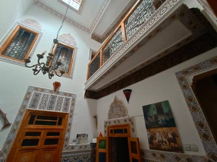 Chambre d’hôte pour 2 personnes, avec sauna ainsi que vue et balcon dans Fes Al Bali - 4