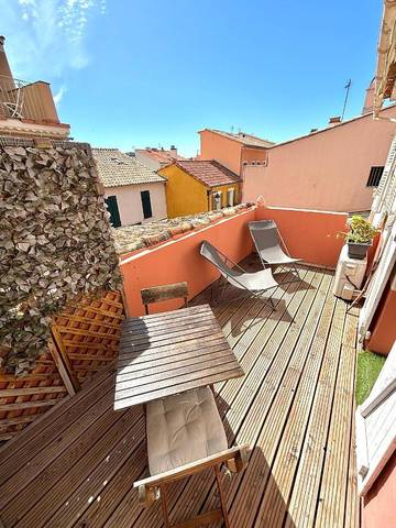 Gîte pour 2 personnes, avec terrasse dans Port de Sanary sur Mer