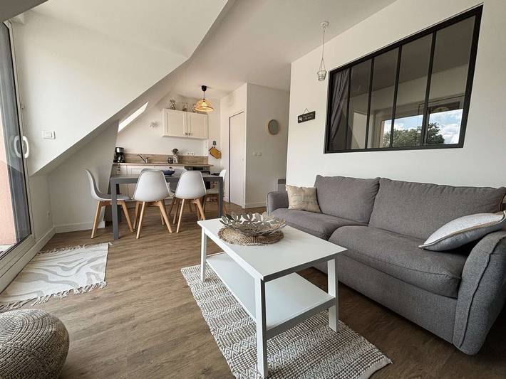 Location de vacances pour 4 personnes, avec Balcon à La Forêt-Fouesnant