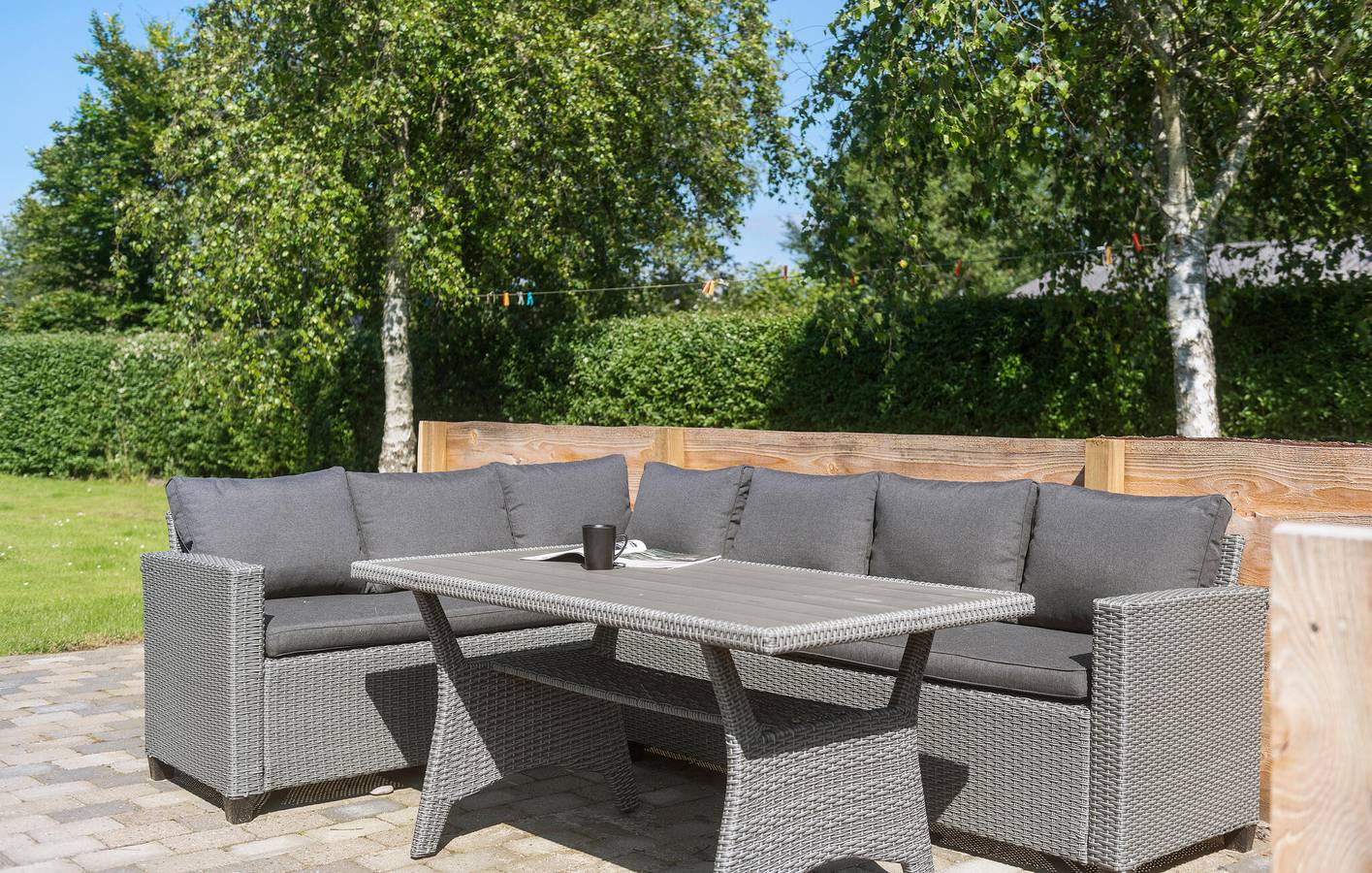 Ferienhaus für 8 Personen mit Terrasse in Bork Havn, Ringkøbing Fjord