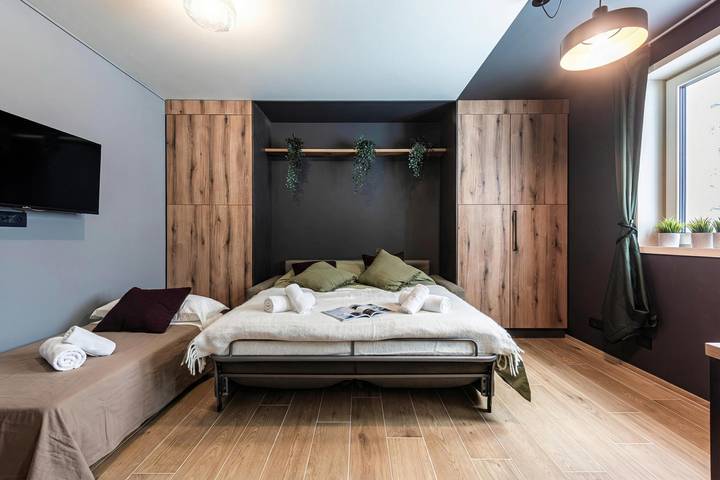 Apartamento entero, Casa del Colle Studio E3 Ski Base for 2 in Sestriere, Via Lattea