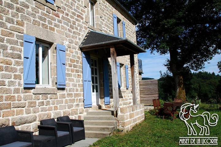 Maison de vacances pour 6 personnes, avec vue et jardin