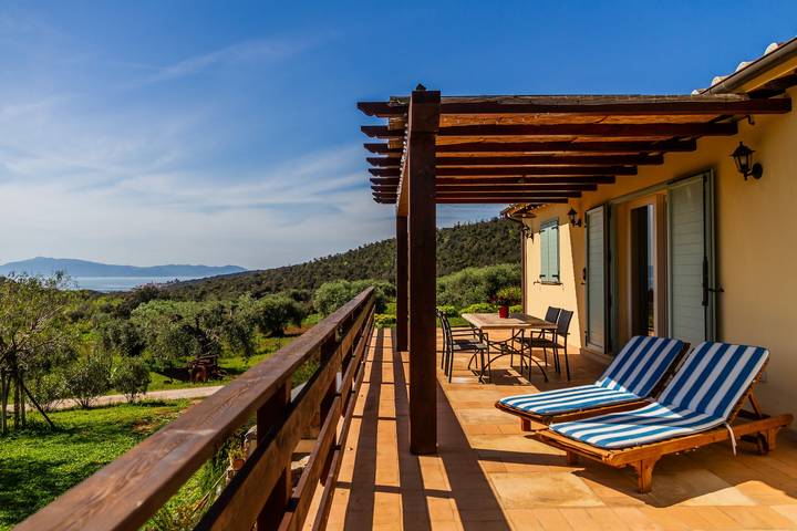 Appartamento per 4 persone, con giardino ad Orbetello