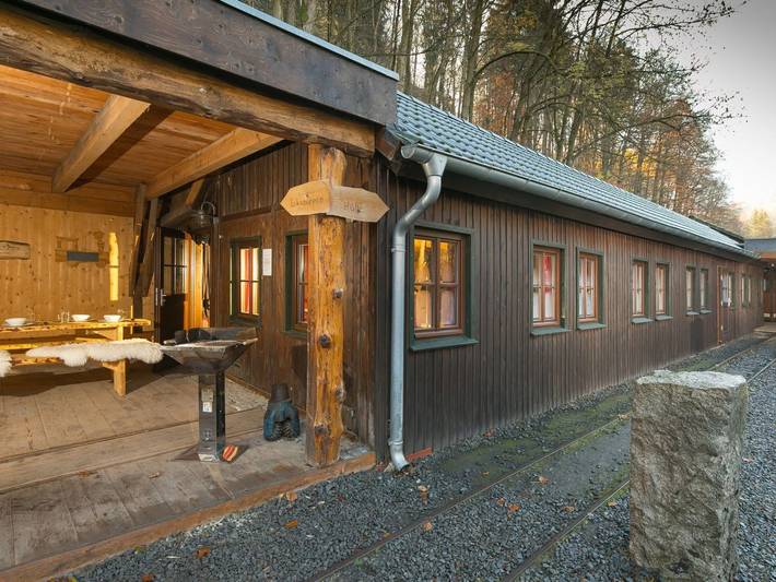 Ferienhaus für 17 Personen, mit Terrasse in Naturpark Südharz