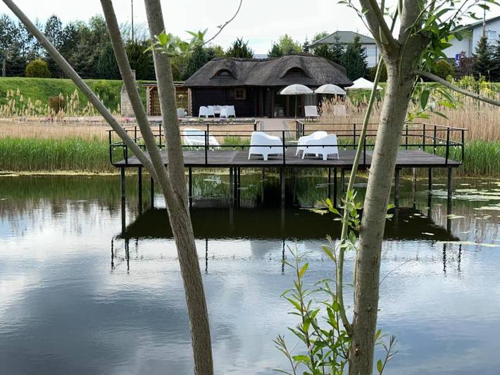 Domek letniskowy dla 6 osób, z widok i taras na Podlasie