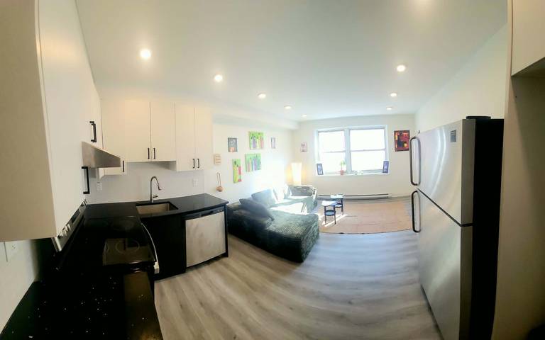 Apartamento entero, Acogedor apartamento de 2 dormitorios en la animada ciudad de Montreal in Montreal, Quebec
