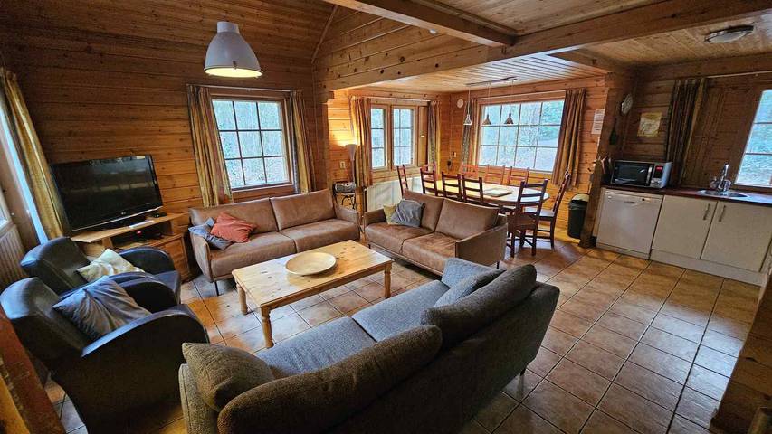 Bungalow für 10 Personen, mit Garten und Sauna sowie Terrasse in den Niederlande - 3