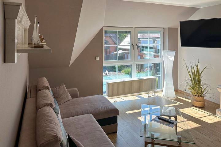 Ferienwohnung für 4 Personen, mit Garten und Sauna in Lobbe, Mönchgut