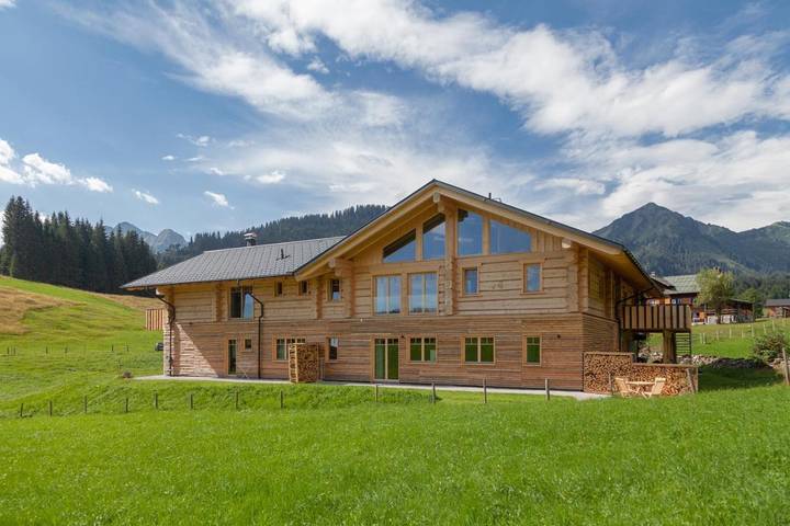 Ferienwohnung für 5 Personen, mit Terrasse und Sauna sowie Ausblick im Kleinwalsertal - 3