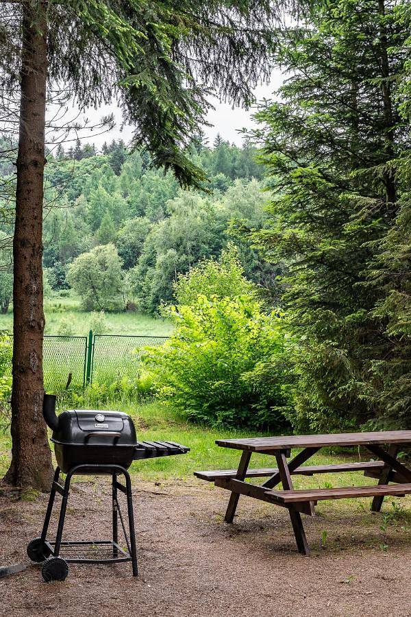 Leśna Sielanka domek z jacuzzi w lesie pod Górą Szczebel Relax I Sport in Małopolska