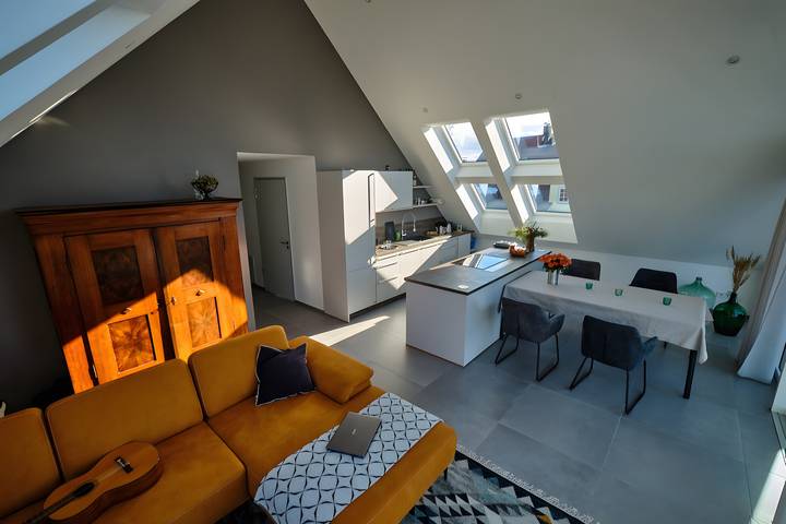 Ferienwohnung für 2 Personen, mit Balkon und Seeblick in Langenargen