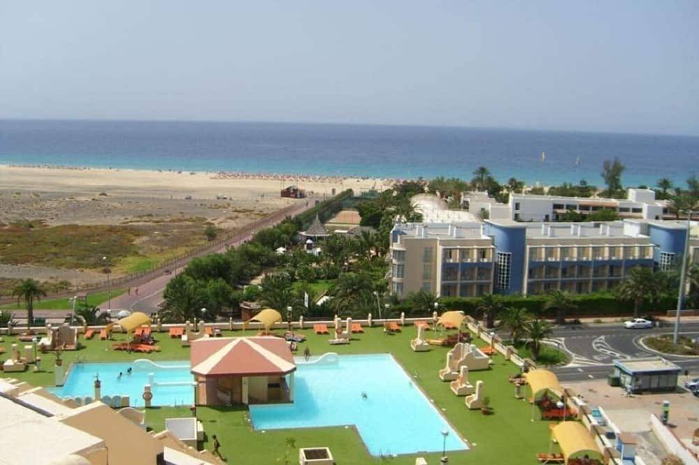 Ganze Wohnung, Große Sonnen-Terrasse mit Blick über den Strand von Jandia in Solana Matorral, Pájara