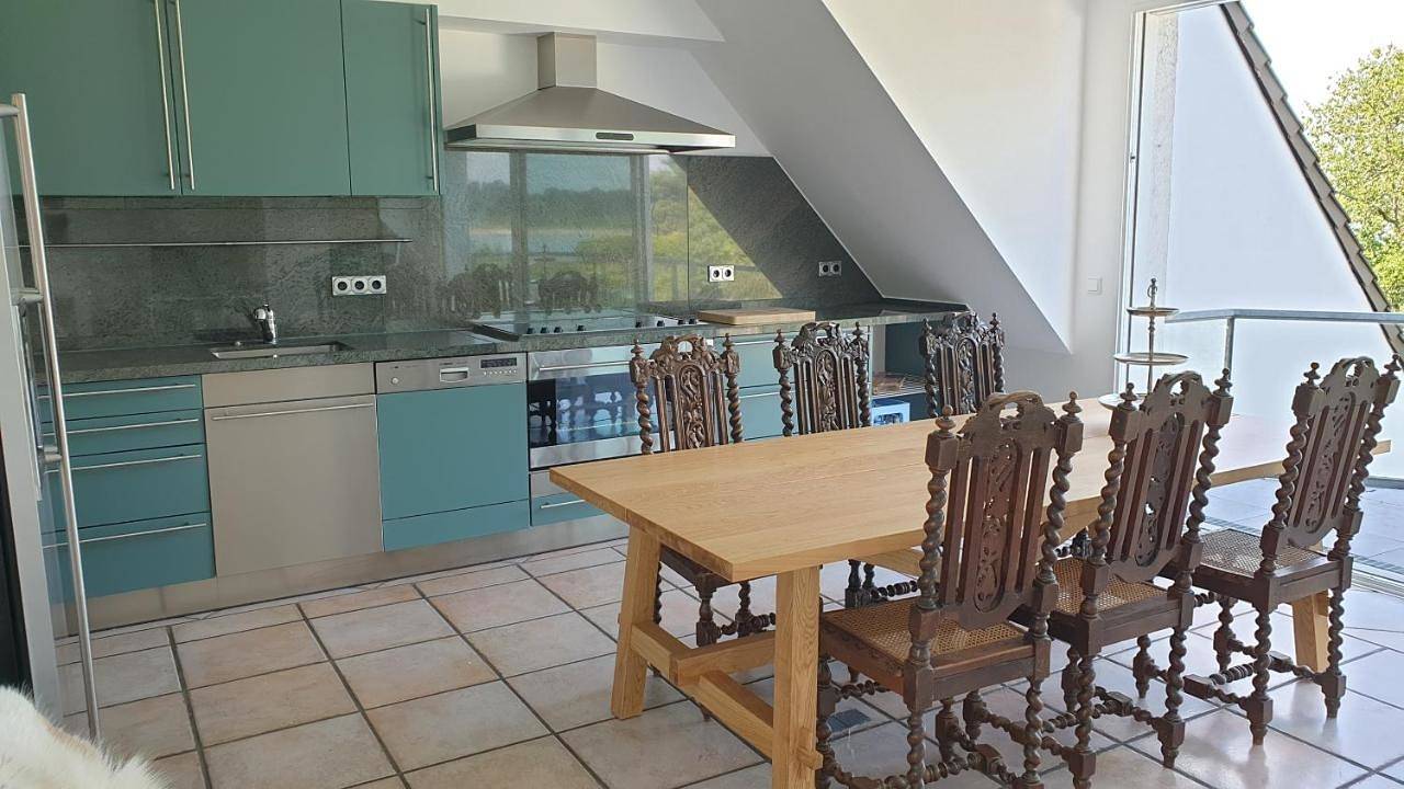 Geheel appartement, Somnar Panoramaloft mit Hästens Betten - Rheinblick 150qm in Neuss, Rhein-Kreis Neuss
