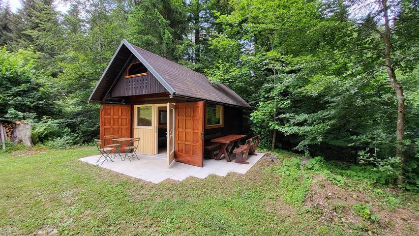 Camping per 2 persone, con Terrazza e Giardino nonché Panorama a Bled