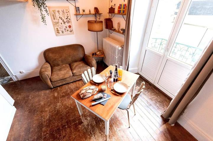 Appartement de vacances pour 2 personnes, avec balcon et vue