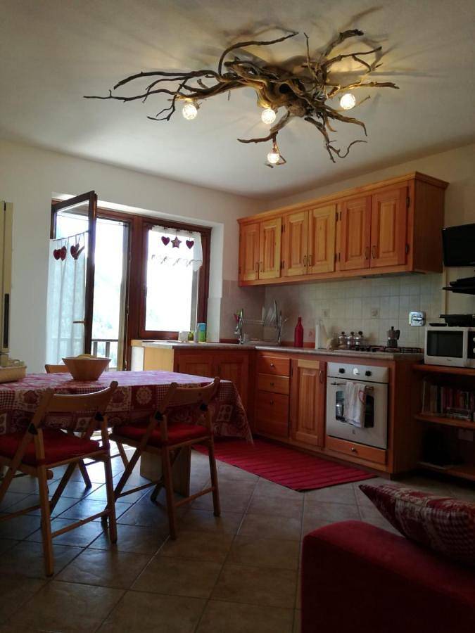 Appartement de vacances pour 5 personnes, avec vue et jardin