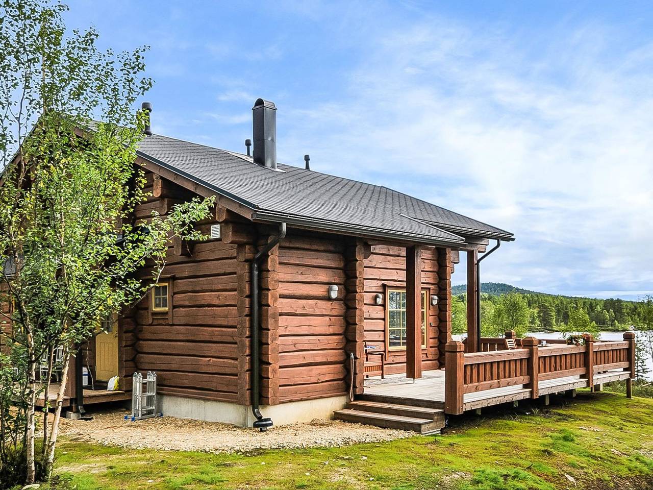 Aamunkoi in Lappland