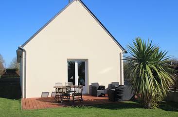 Gîte pour 4 personnes, avec terrasse et jardin à Moëlan-sur-Mer